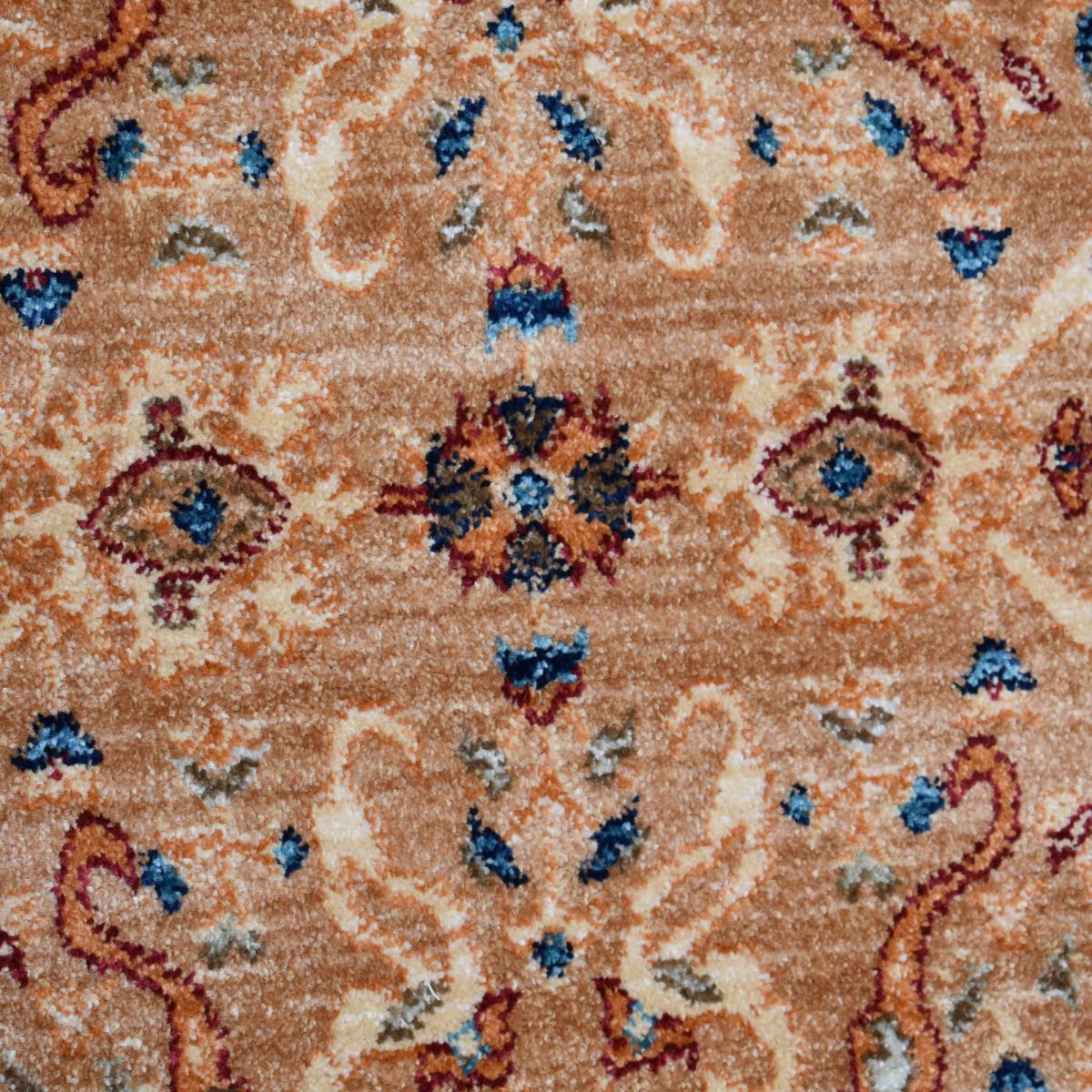 Tapis épais de 120x180 aux motif floraux traditionnels orientaux