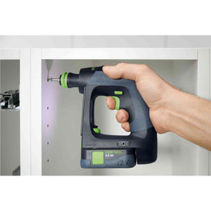 Perceuse-visseuse sans fil CXS 12 2,5-Plus - FESTOOL - avec 2 batteries 12V 2.5 Ah - chargeur - systainer - 576864