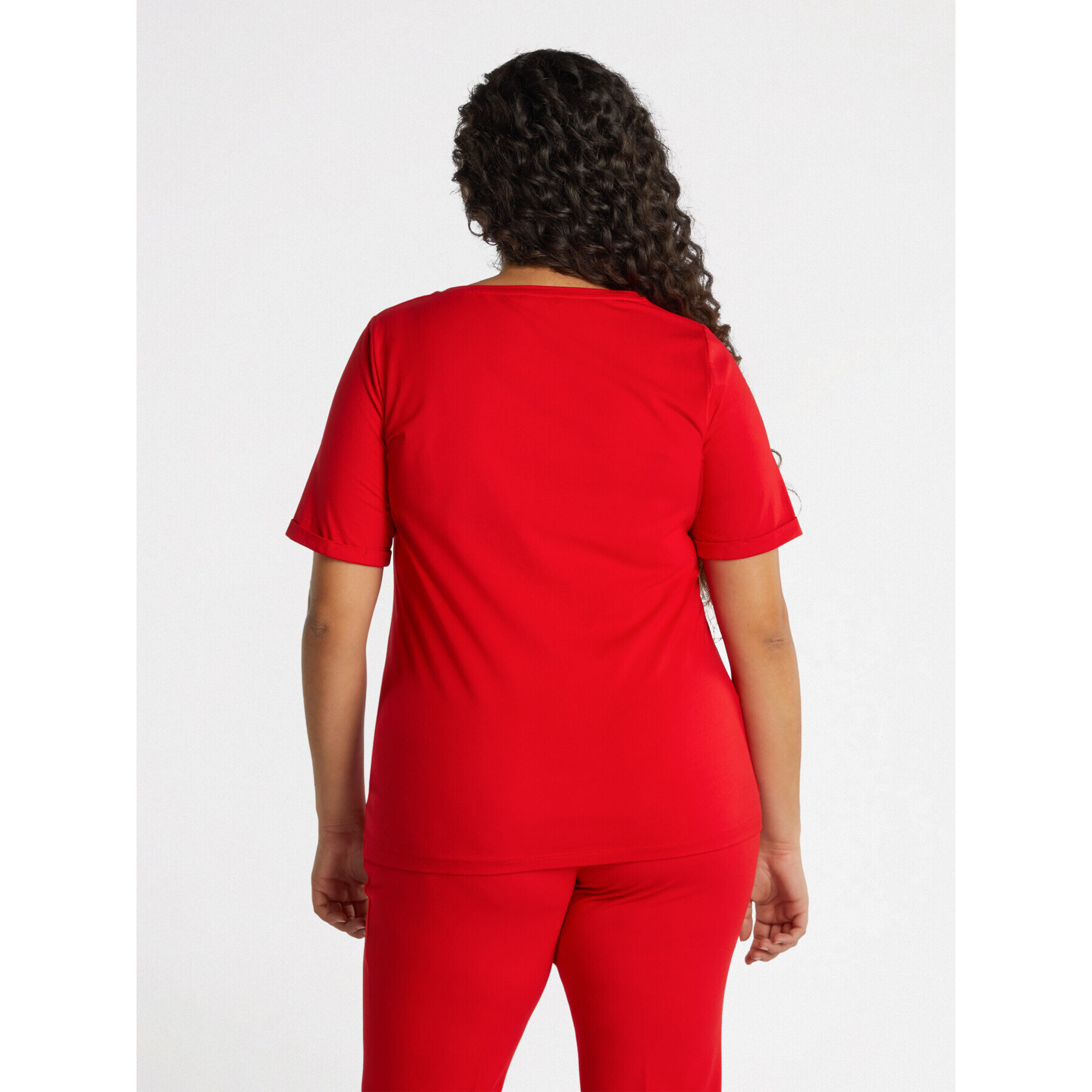 Fiorella Rubino - Camiseta con inscripción "Love" - Rojo