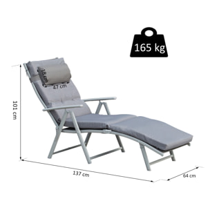 Transat inclinable – 7 positions – Confort optimal