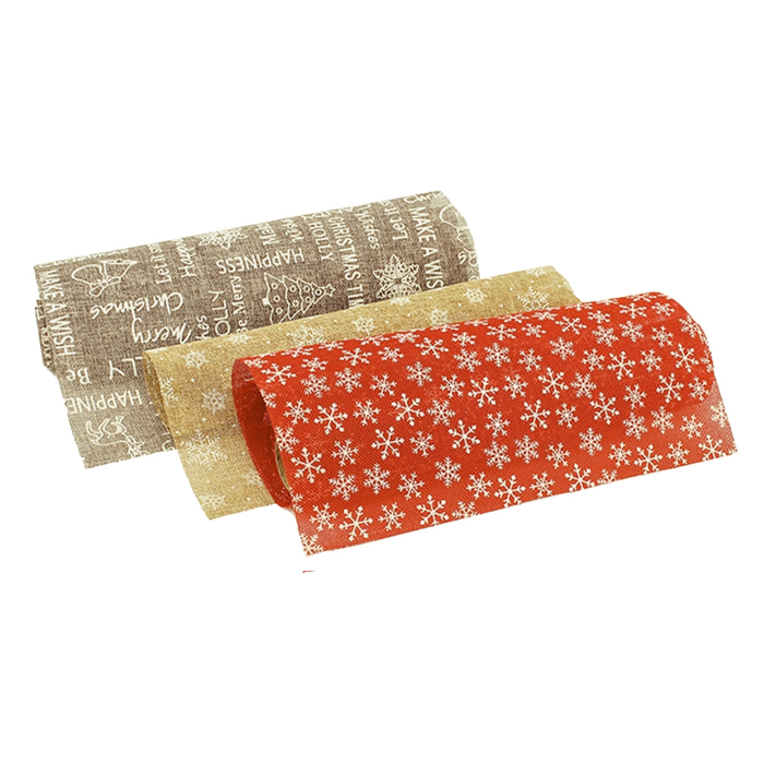 DAM Rotolo di tovaglia in stoffa di carta  36 cm * 3 anni Design casuale. 6x5x36,5 cm. Colore: multicolore