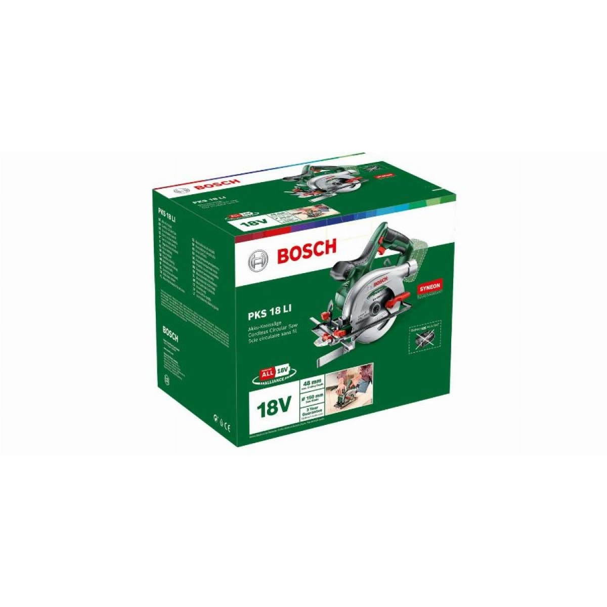 Sierra circular PKS 18 Li BOSCH herramienta única - 06033B1300