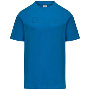 Kappa - Camisetas y tops Hombre Azul - Logo Fromen