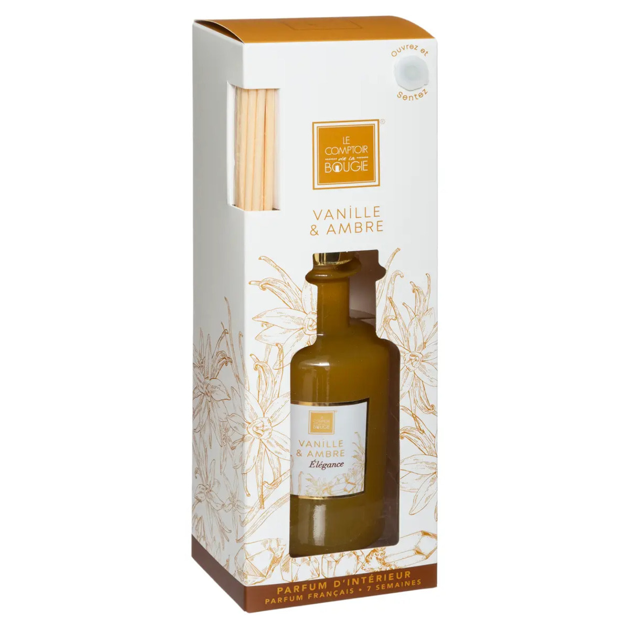 Diffuseur "Mael" - vanille ambrée 200mL