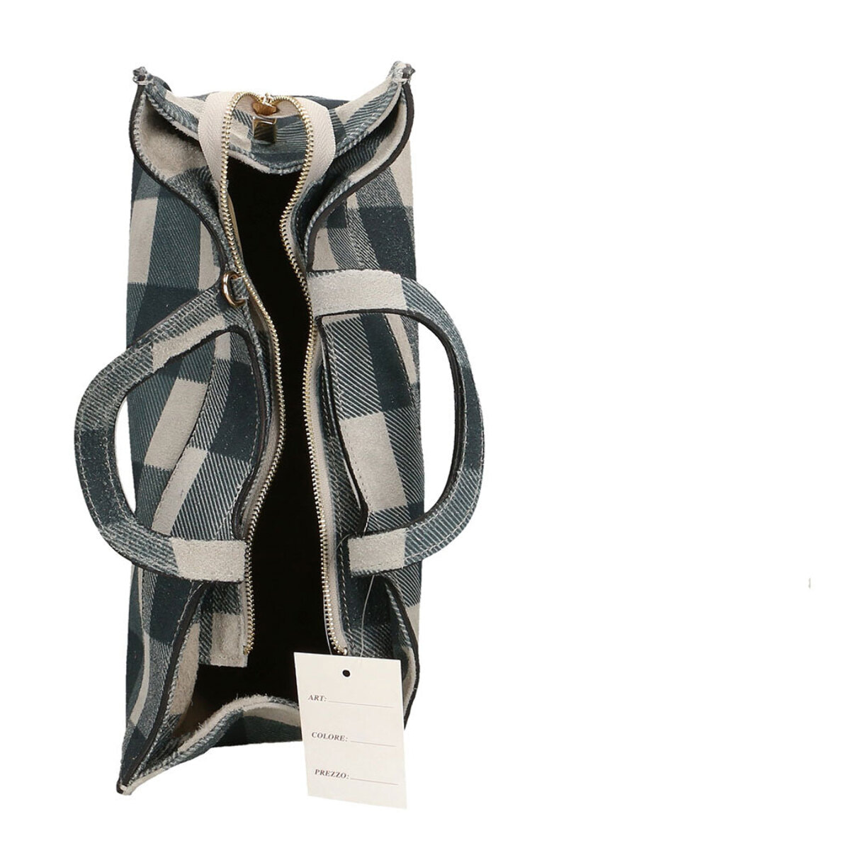 Borsa a mano da Donna Onofria in Vera Pelle Made in Italy 19x28x8 cm