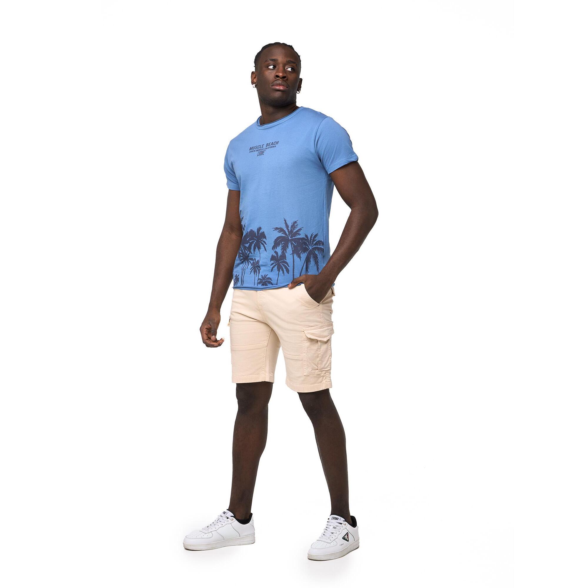 Pantaloncini cargo da uomo con tasconi Leone Beach