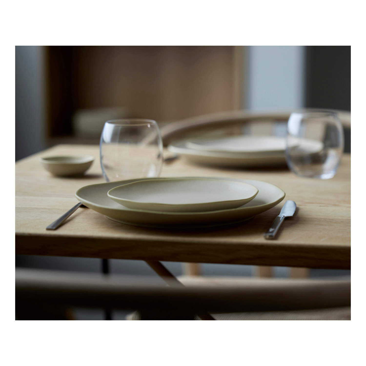 Assiette plate Shoku