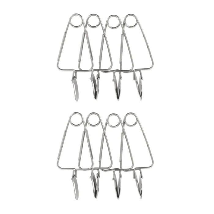 Lot de 8 pinces à escargots FM Professional Gourmet Edition