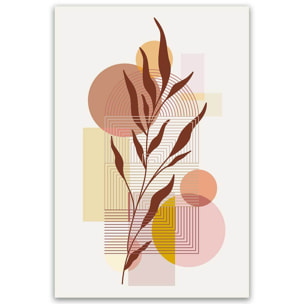 Tableau botanique abstrait moderne Toile imprimée