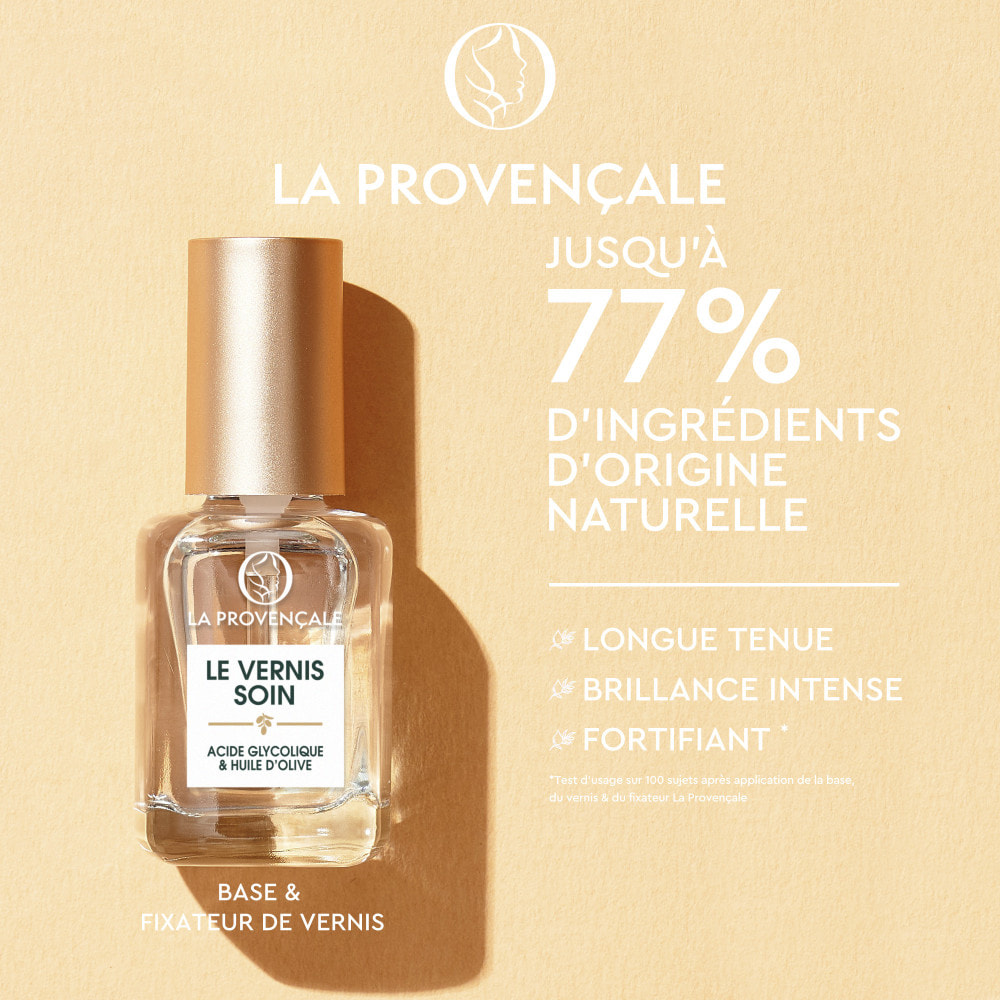La Provençale Bio Le Vernis Solaire Base & Fixateur Transparent