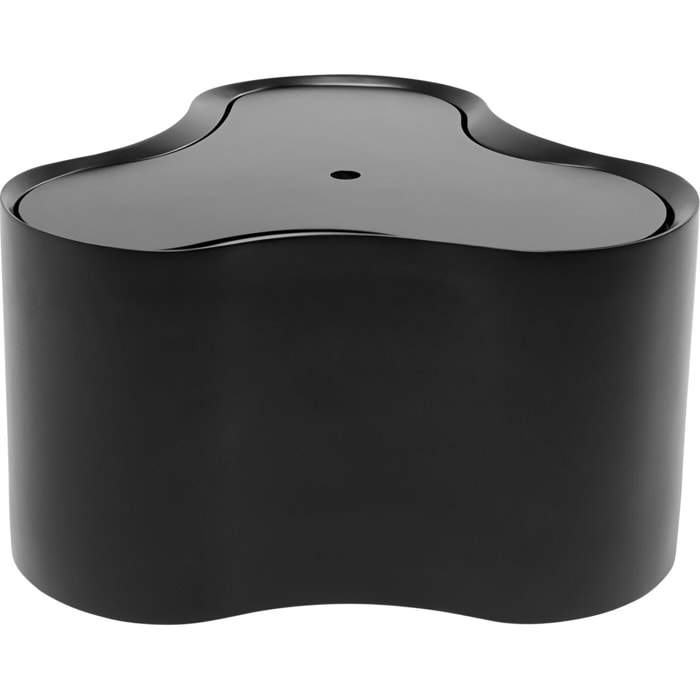 Table basse Lotus 30cm noire Kare Design