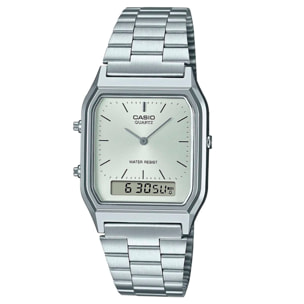 Reloj Casio AQ-230A-7A Unisex Analogico/digital Cuarzo con Correa de Acero inoxidable