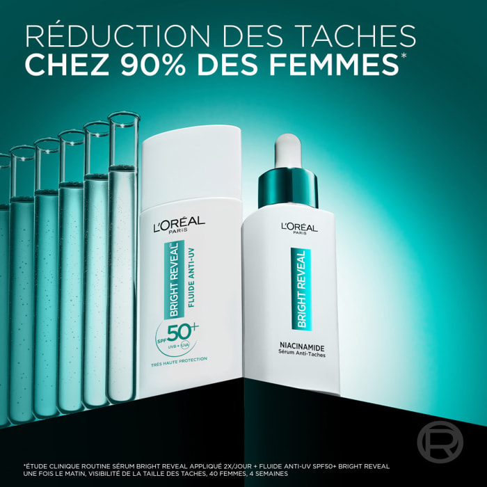 L'Oréal Paris Bright Reveal Fluide Anti-UV SPF50+ Anti-Taches Niacinamide 50ml