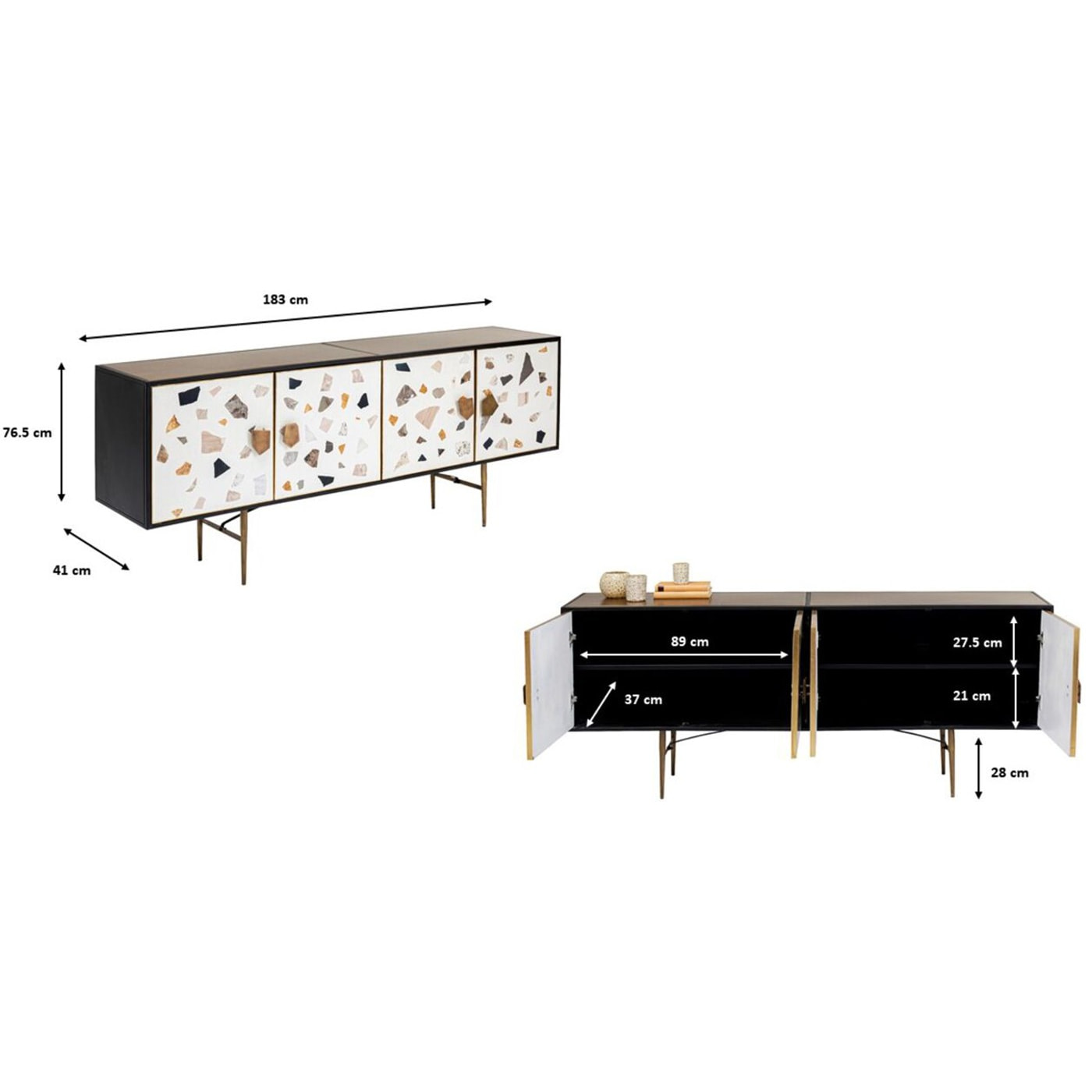 Buffet Terrazzo Kare Design