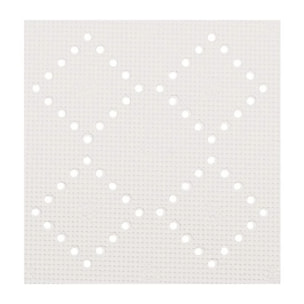 Tapis Fond de douche PVC ALASKA 55x55cm Blanc Neige Spirella
