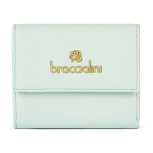 Portafoglio donna vera pelle - Modello Valenza Pro - Casual - 11.0 x 8.5 x 4.0 cm