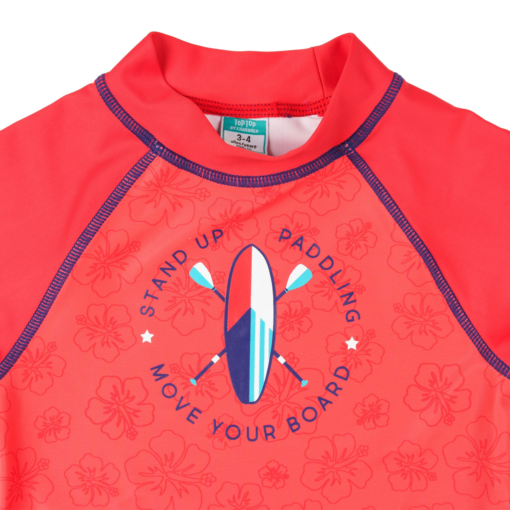 Camiseta de niño rojo