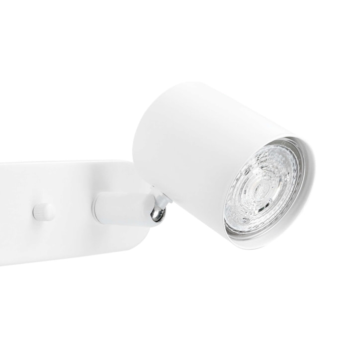 Forlight Keeper Double proyector doble para boombilla GU10 en color blanco