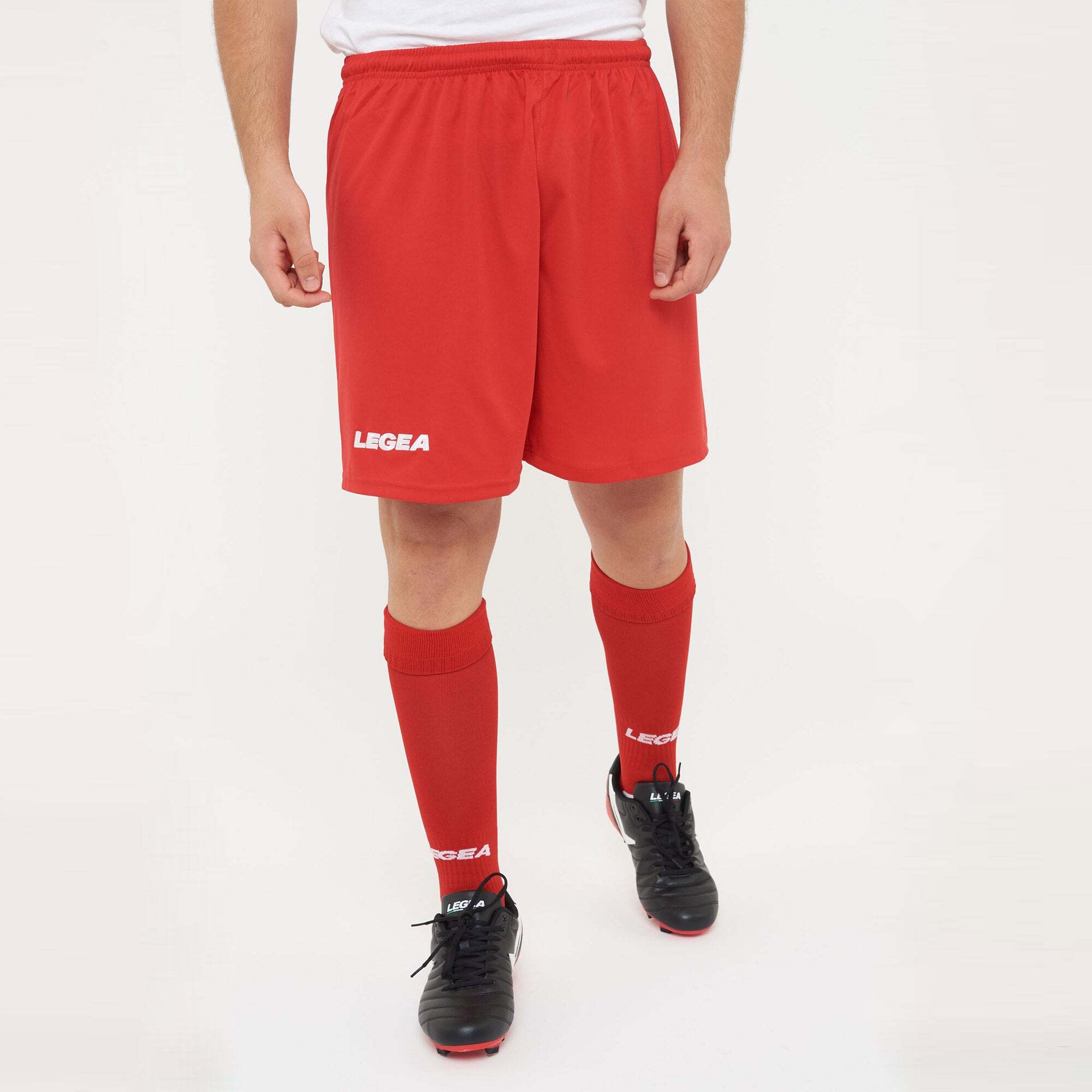 Pantaloncini da calcio TAIPEI rosso