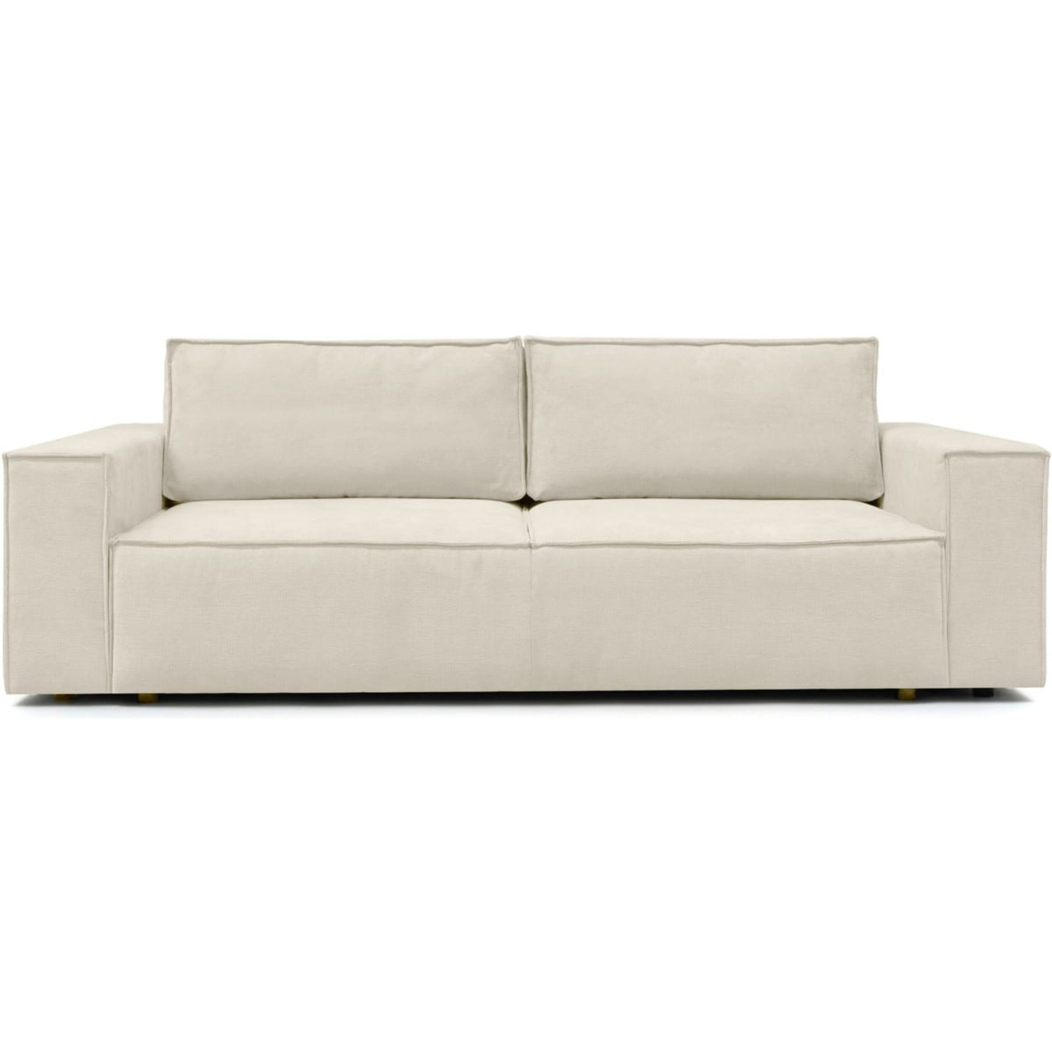 Canapé convertible 3 places en tissu chenille - HARPER