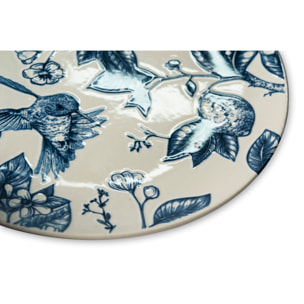 Servizio piatti 12 pezzi Excelsa – Colibri, Ceramica Multicolore