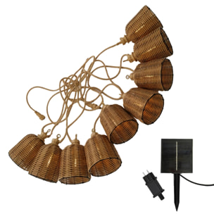 Guirlande solaire FORMENTERA 10 LED 8M