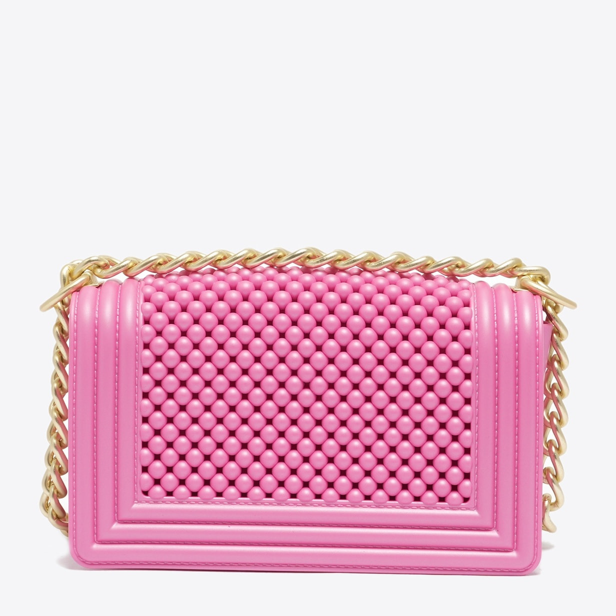 Borsa a mano da donna - Modello False - 100% Pvc - 19.0 x 11.0 x 6.5 cm