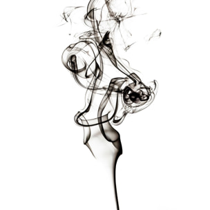 Tableau black smoke the dancer Tableau plexiglas