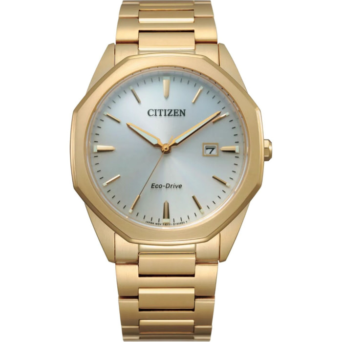 Reloj Citizen BM7492-57A Hombre Analogico Solar con Correa de Acero inoxidable