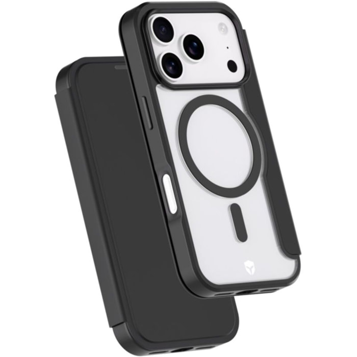 Etui FORCE CASE iPhone 17 Pro Folio MagSafe Noir