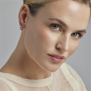 Pendientes Lux by Lux acabados baño oro 18K