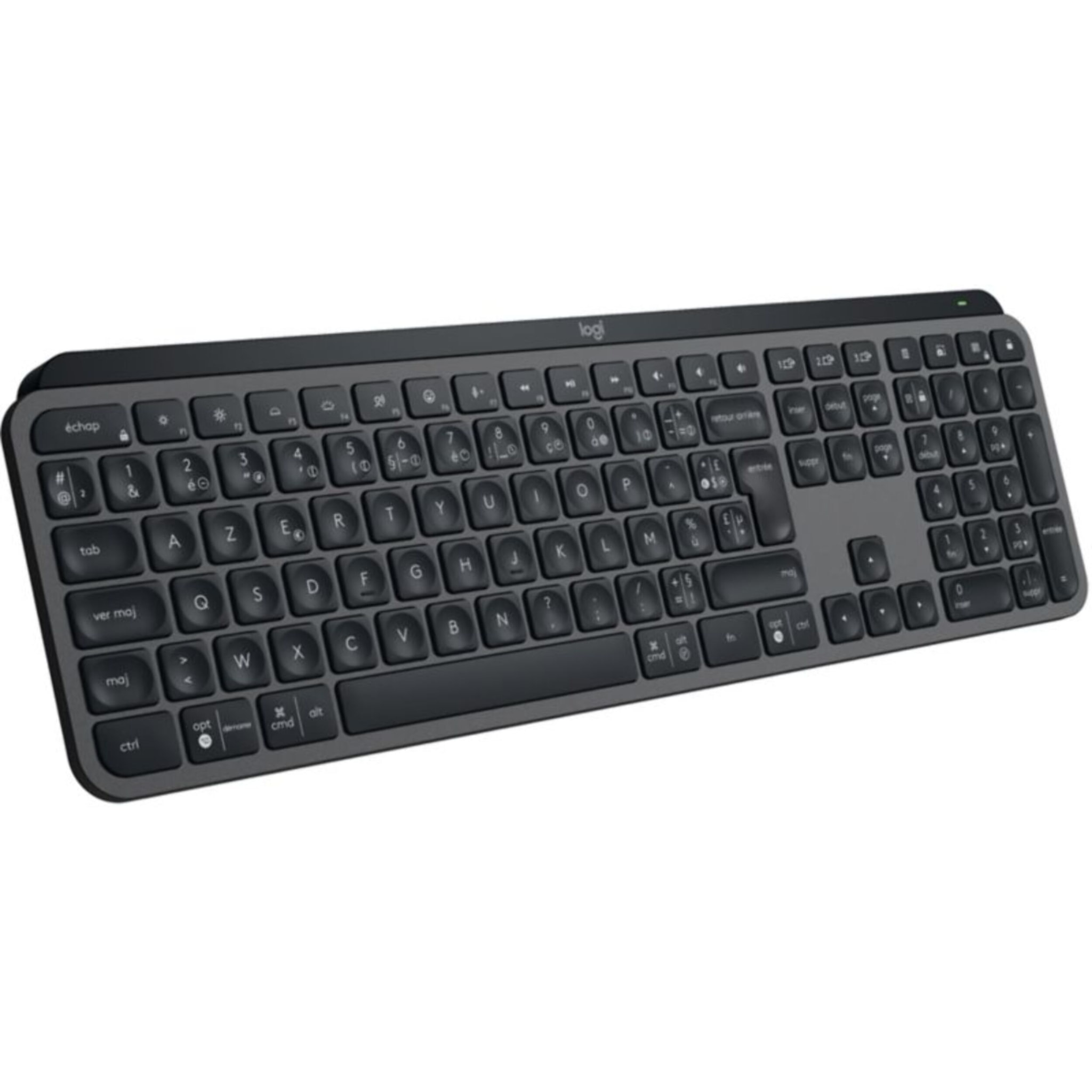 Clavier sans fil LOGITECH MX Keys S  Silencieux Graphite