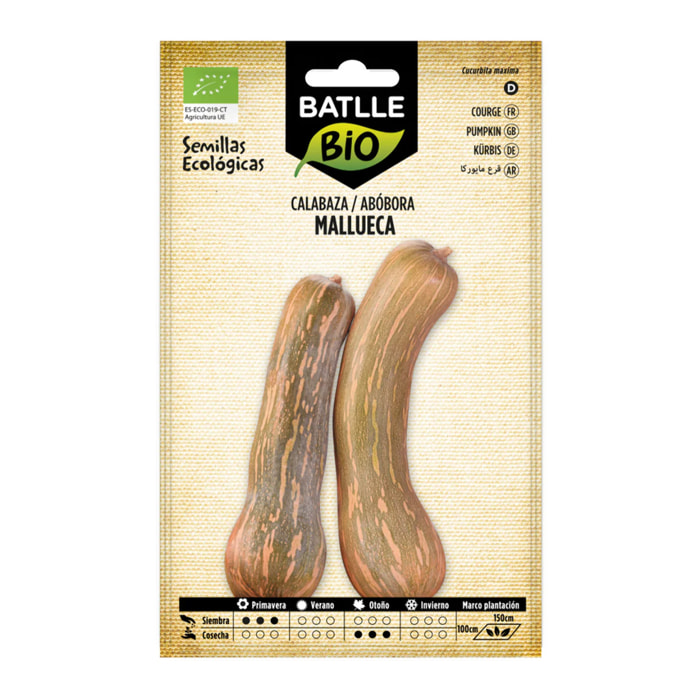 Semillas de Calabaza Mallorca ecológicas Batlle