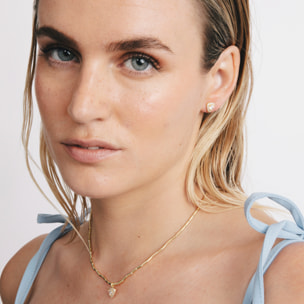 Pendientes Aldra acabado oro amarillo 18k