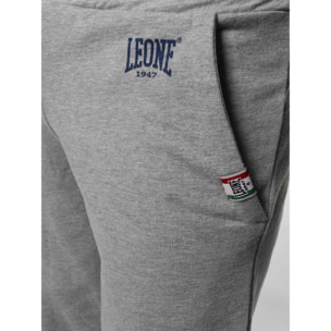 Chándal de invierno cepillado para hombre Leone Basic Vintage con capucha y cremallera