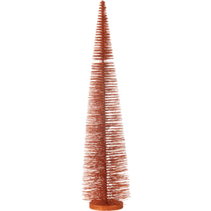 J-Line décoration Sapin de Noël Paillettes - plastique - cuivre - large