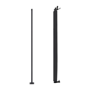 Paravent rétractable premium gris anthracite - Gris anthracite