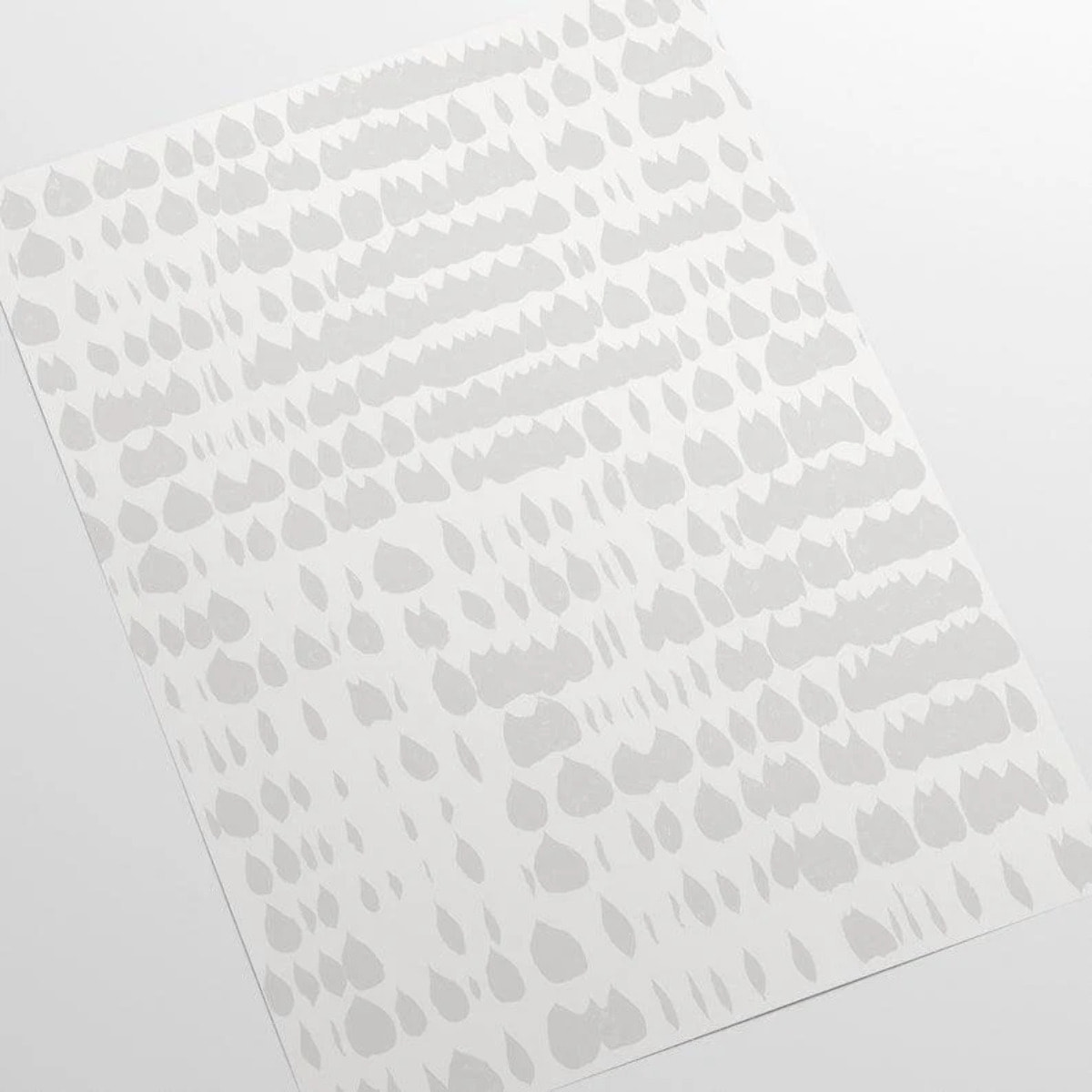 Carta da Parati Bianca Grigia