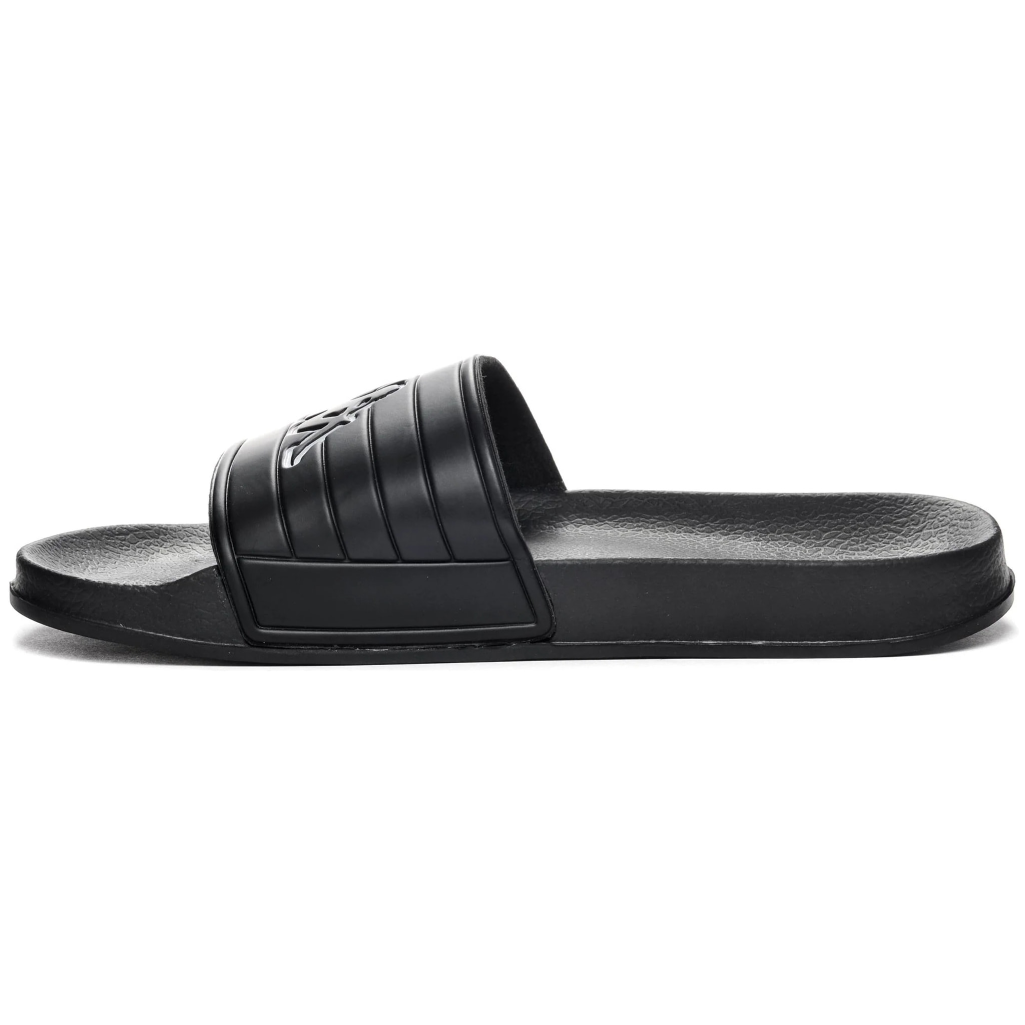 Kappa - Ciabatte Uomo Donna Nero - Logo Noles