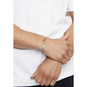 Pulsera SER INSEPARABLE AZUL CLARO M