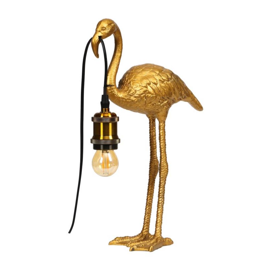 LAMPADA DA TAVOLO FLAMINGO CHARME1921 DORATO