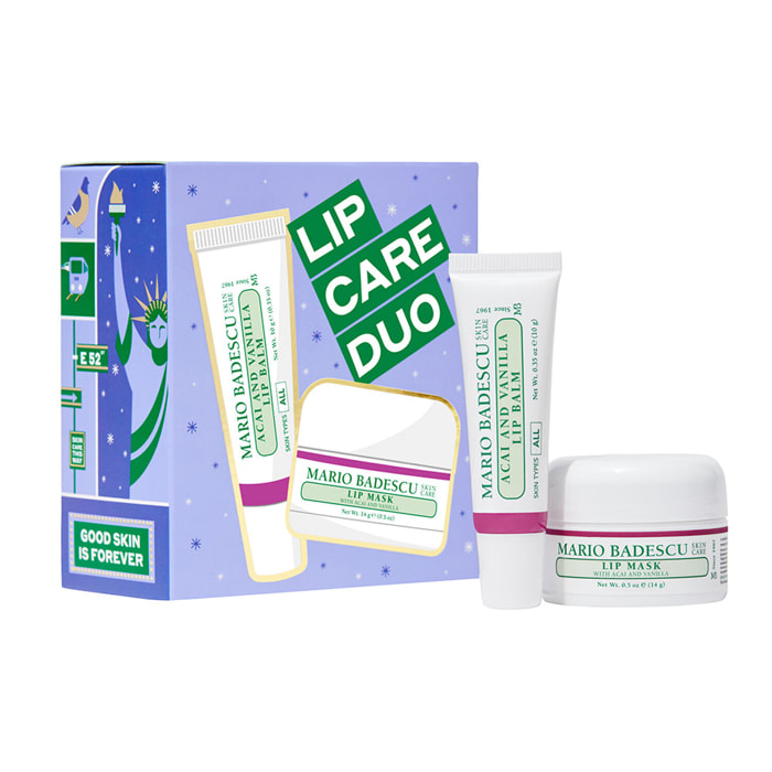 Lip Care Duo - Coffret Baume à Lèvres + Masque Pour Les Lèvres