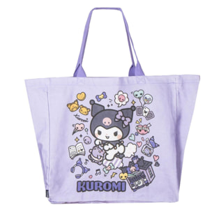 Bolsa Shopping Kuromi - Lila