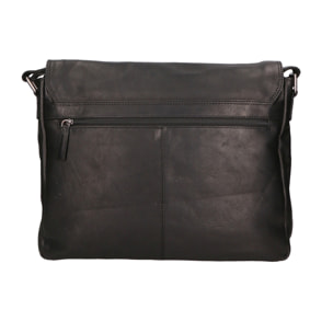 Borsa a mano unisex vera pelle - Modello False - Made in Italy - 37.0 x 27.0 x 12.0 cm