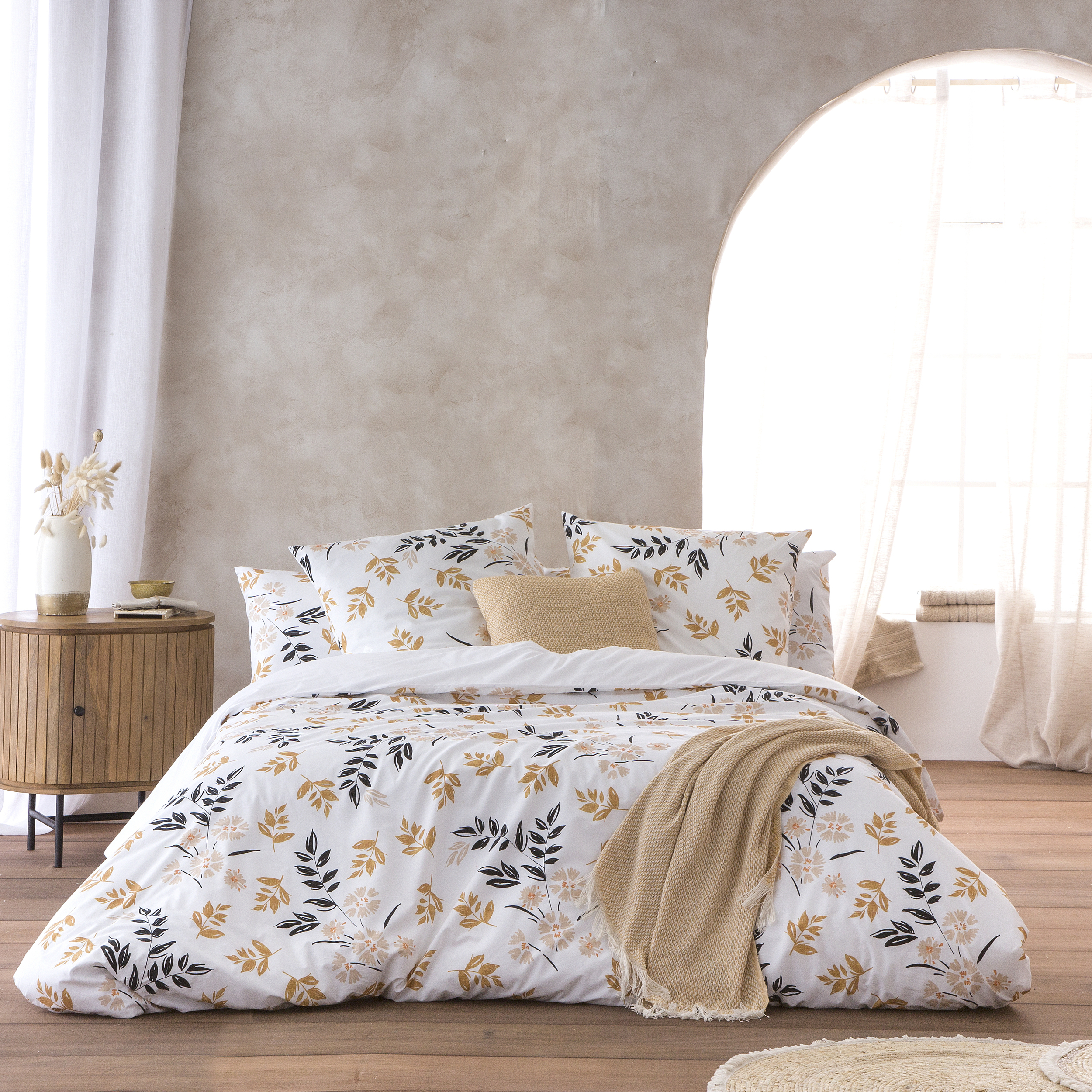 Housse de couette Beila 100% coton 79 cm/2