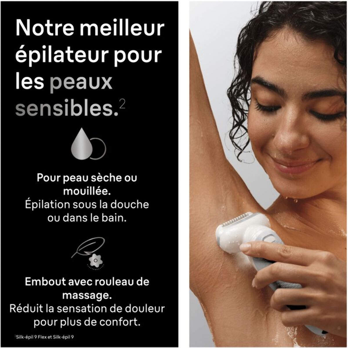 Epilateur électrique BRAUN Silk-épil SES 9-030