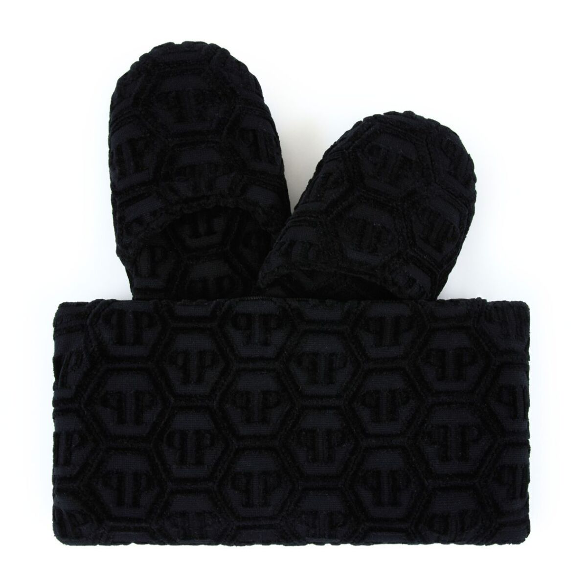 PHILIPP PLEIN Puffy Slippers Hexagon