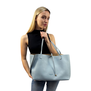 Borsa a spalla Cheval Firenze Clarice Azzurro