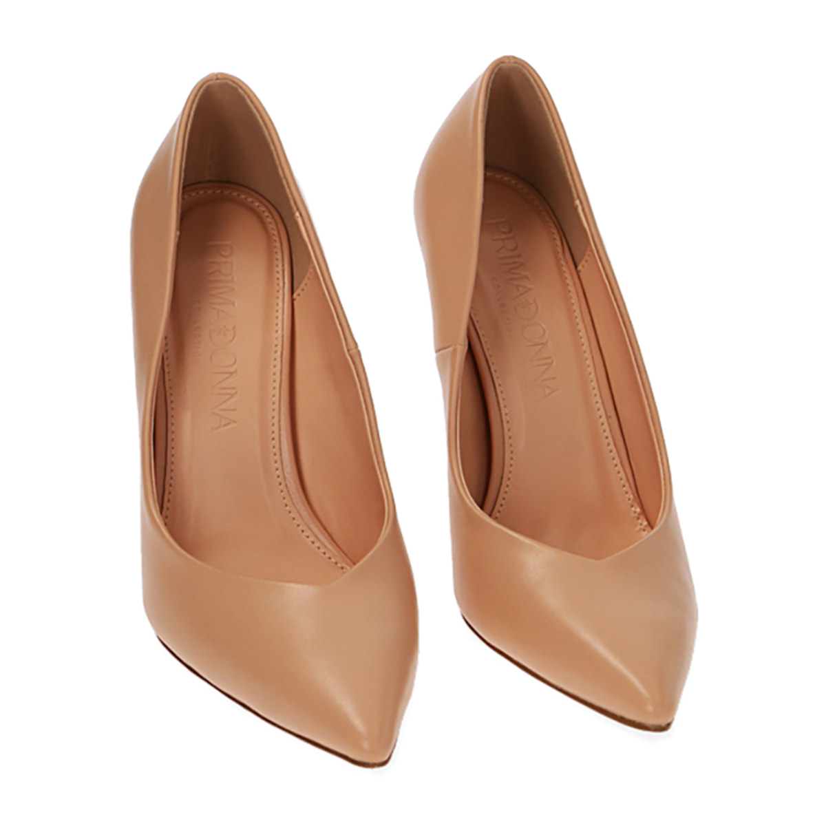 Zapatos de salón nude, tacón de 10,5 cm