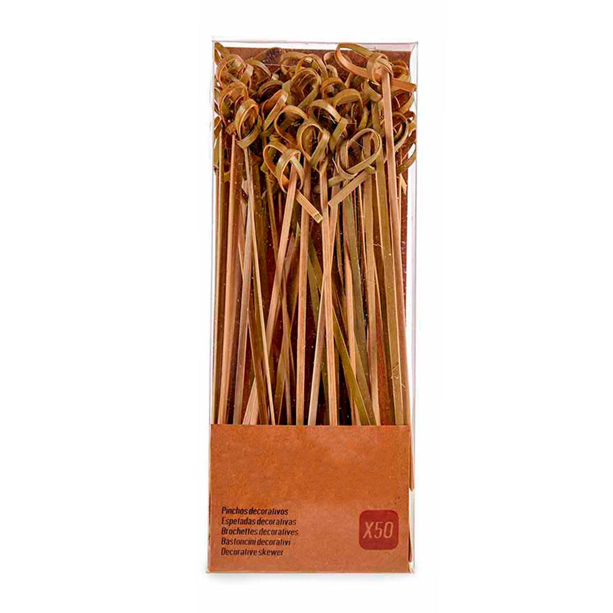 Set 50 brochetas natural colección kinvara